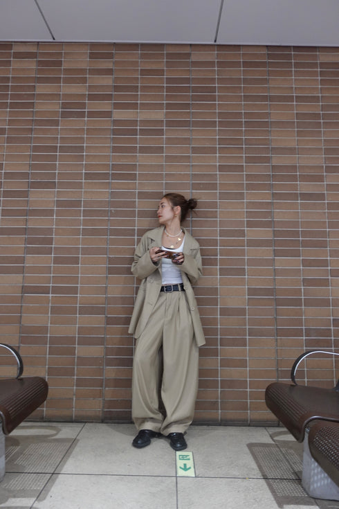 テーラードオーバージャケット